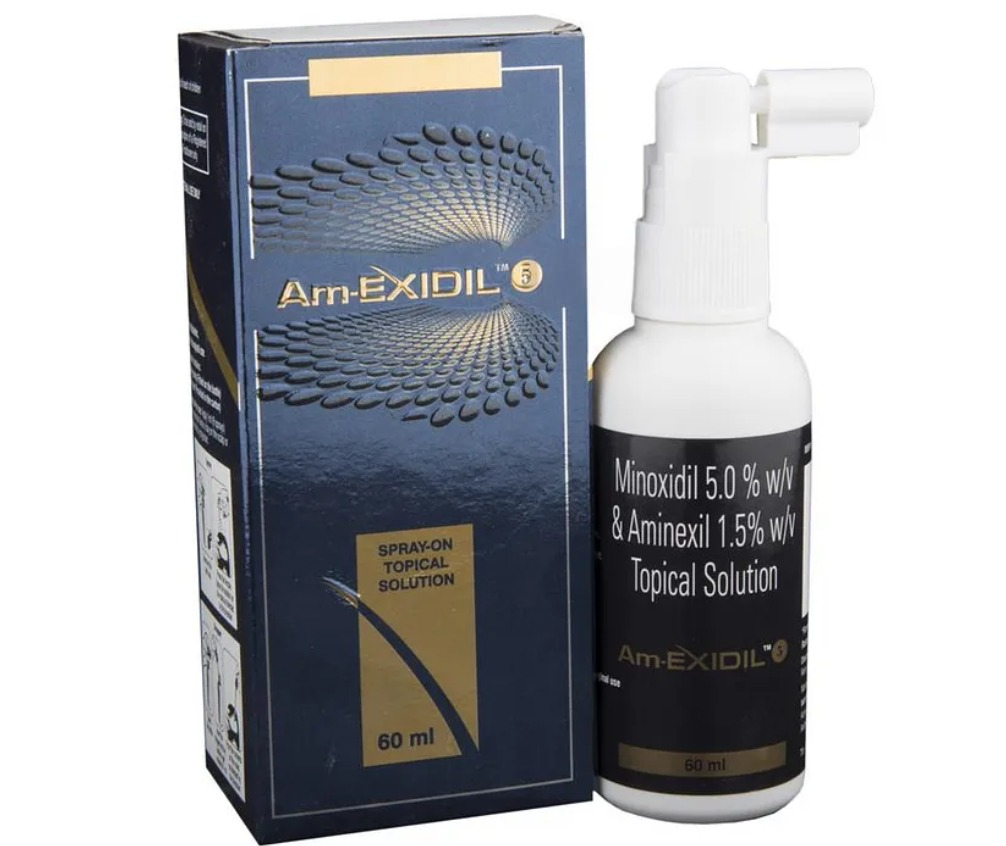 MINOXIDIL & AMINEXIL SPRAY-ON TOPICAL SOLUTION