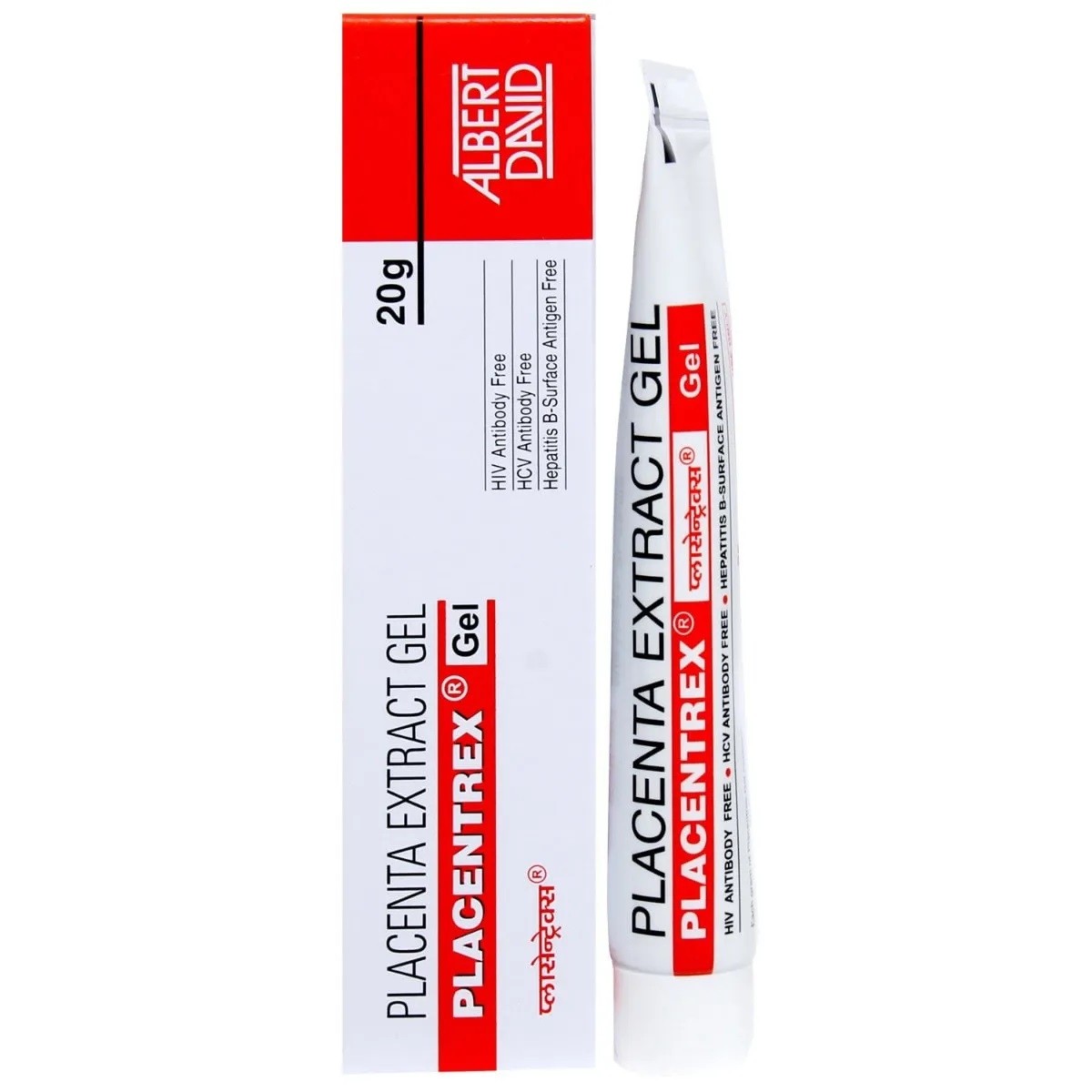  PLACENTA TOPICAL GEL / PLACENTREX® / Fresh Sterile Human Placenta Extract 0.1% + Nitrogen 0.25%