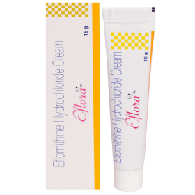 TOPICAL EFLORNITHINE FACIAL HAIR INHIBITOR CREAM 