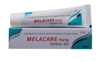 MELACARE FORTE® TRIPLE ACTION CREAM / Hydroquinone 4% + Tretinoin 0.025% + Mometasone 0.1%