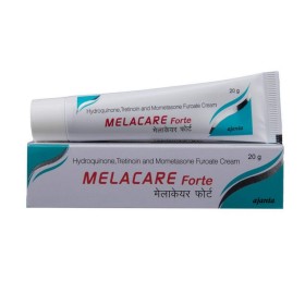 MELACARE FORTE® TRIPLE ACTION CREAM / Hydroquinone 4% + Tretinoin 0.025% + Mometasone 0.1%
